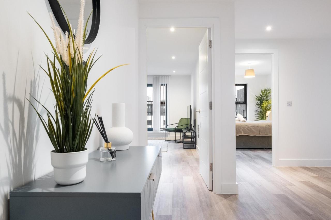 Exoticstay Apartments- 5* Elegant Luxury Centrally Located 2-Bedroom Apt Birmingham Exterior foto